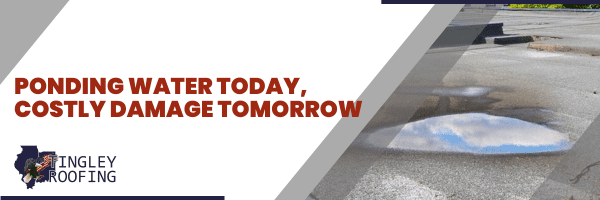 How to Prevent Ponding Water on Flat Roofs After Heavy Rain